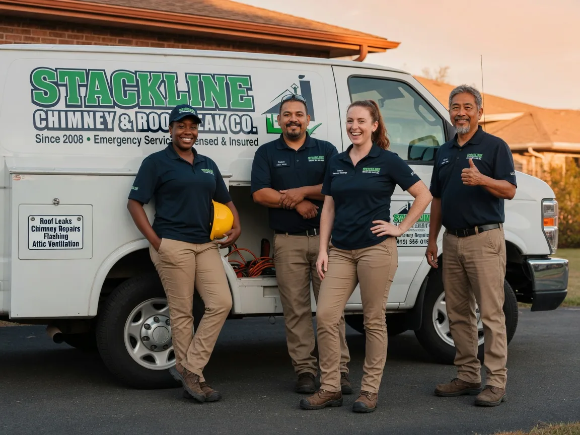 Chimney flashing repair company in Solana Beach, CA